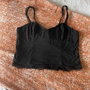 Victoria’s Secret lace crop lingerie top, NWT